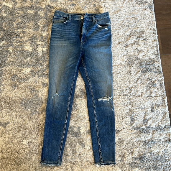 Hudson Centerfold Super Skinny Jeans - worn once - size 28 - Picture 5 of 7